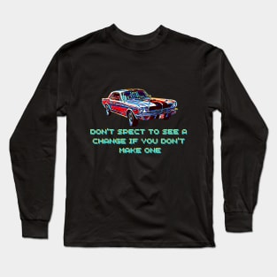 grazy vintage color car Long Sleeve T-Shirt